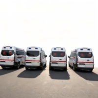 Ambulancia Médica de Emergencia 4x2 4x4, Vehículo de Rescate Profesional en Venta, Suministro de Fábrica