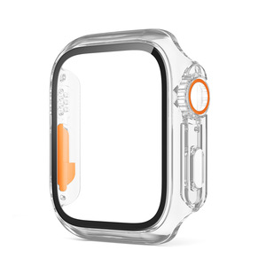 Étui Upro Ultra Look pour Apple Watch 10 9 8 7 6 SE 45 mm 41 mm 44 mm 40 mm, protection intégrale en PC avec protection d'écran en verre - Product Image 6