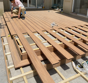 Tarima <span class=keywords><strong>de</strong></span> <span class=keywords><strong>Madera</strong></span> Compuesta WPC Duradera Fabricada en China, Tarima WPC Coextruida 3D para Pared - Product Image 3