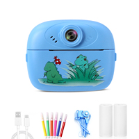 Cámara Instantánea OEM para Regalo de Niños, Mini Impresora Fotográfica Portátil, Linda Cámara Impresora para Niños con Función de Juegos y Grabación CE