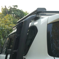 Cubierta de Caja de Camioneta NP300 Personalizable de Alta Calidad con Escalera Lateral con Cerradura, Tipo Rígido, Aleación de Aluminio, Diseño Fácil de Usar