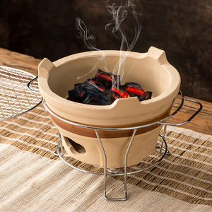Tapot de té de cerámica pintado a mano Vintage, uso comercial, estufa para hornear en interiores, juegos de té de <span class=keywords><strong>café</strong></span> para barbacoa <span class=keywords><strong>Cyber</strong></span> Celebrous - Product Image 5
