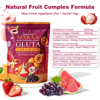 ODM Pure L-Glutathione Collageen Peptide Supplement met Antioxidante Fruit Ingrediënten voor Vrouwen, voor Huidhydratatie