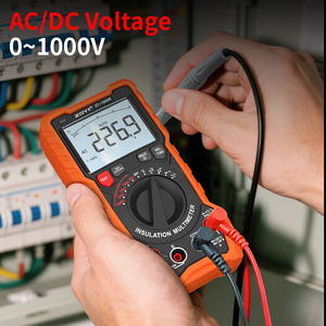 ZT-1000R Insulation Resistance <b>Meter</b> High-Precision 1000V Digital Megohmmeter <b>Auto</b>/Manual Ranging CE Certified Multimeter ZT-100 - Product Image 2