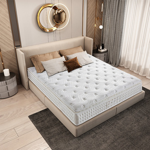 Matelas Simmons Jimei Supreme 3D à ressorts en latex, doux et respirant, blanc, pour enfant - Product Image 1