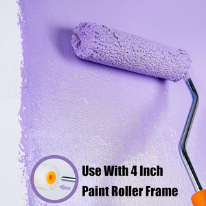 Boîte de 10 mini-rouleaux en polyacrylique de 4 pouces (10 cm), rouleaux à peinture de bonne qualité, petits rouleaux à peinture - Product Image 4