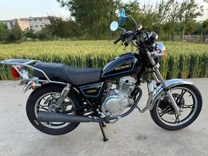 Scooter Vintage <span class=keywords><strong>Suzuki</strong></span> Piccolo Principe GN125 Haojue HJ con Motore a 4 Tempi Bicilindrico, Moto da Strada per Uomo da <span class=keywords><strong>Cross</strong></span> - Product Image 2