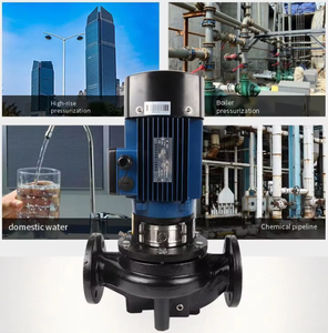 Thép không gỉ bền TD nhiều tầng đường ống bơm tuần hoàn 50m 2-32m/h ISO9001 cho áp suất cao IP55 cho huyện - Product Image 2