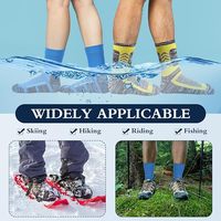 Chaussettes de randonnée professionnelles standard d'automne, respirantes, pour le trekking, avec logo personnalisé, séchage rapide, imperméables