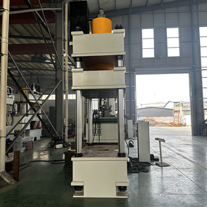 Prensa hidráulica de estirado profundo de 315 toneladas para la fabricación de tapas abovedadas/cilindros de oxígeno/extintores de incendios/calderas - Product Image 3