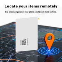 Étiquette intelligente Bluetooth autocollante YG-AT03-PE, compatible avec Find My et Android Find Hub, traceur de localisation d'actifs