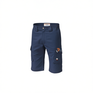 Ttake Shorts Regular Workwear 2XL <b>Black</b> Cargo Pocket Design - Product Image 2