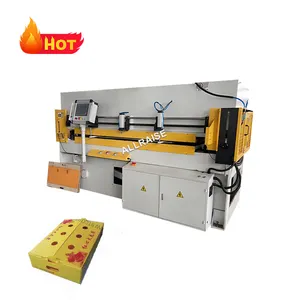 Automatic four column sponge carton cutting machine paper board cardboard car interior hydraulic press die cutting machine