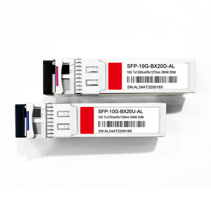 Bidi 10 gam SFP 1270/1310nm Simplex <span class=keywords><strong>LC</strong></span> 10gbase-bx 20km thu phát - Product Image 1