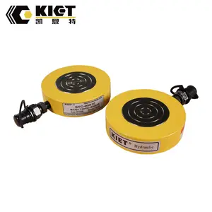 100 Tấn Mini Duy Nhất Diễn Xuất Phẳng Nâng Jack Cắm Nâng Thủy Lực Jack