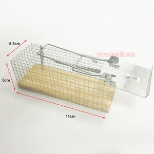 Trampa de jaula de malla metálica para ratas y ratones, apta para interiores y exteriores, de captura viva y respetuosa con las mascotas. - Product Image 2