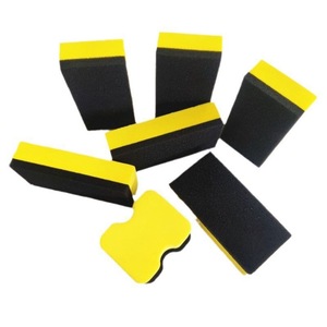 Nhà Máy Trực Tiếp Bán Chất Lượng Cao Miếng Bọt Biển Bàn Chải <span class=keywords><strong>Nano</strong></span> Hình Chữ Nhật Xe Đánh Bóng Pad Miếng Bọt Biển Xe Lớp Phủ Gốm Applicator - Product Image 4