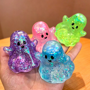 Squishy di <span class=keywords><strong>Halloween</strong></span> a forma di pipistrello fantasma e zucca in maltosio, <span class=keywords><strong>decorazione</strong></span> per feste di <span class=keywords><strong>Halloween</strong></span>, regalo antistress, <span class=keywords><strong>decorazione</strong></span> a lento ritorno per la decompressione - Product Image 3