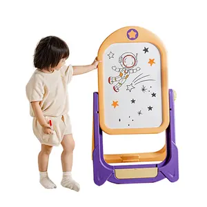 portable foldable white multifunctional educationally easel baby learning writing training magnetic drawing board for kids