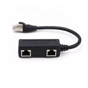 Câble répartiteur Ethernet RJ45 en gros d'usine 1 mâle à 2/3/4 femelle adaptateur LAN connecteur d'extension de réseau - Product Image 3