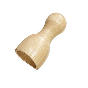 Masseur facial en bois miniature certifié <span class=keywords><strong>FSC</strong></span>, outil professionnel de sculpture corporelle, rouleau de massage facial en bois pour les muscles personnels - Product Image 5