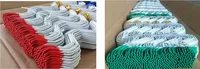 Système de fixation pour filet anti-insectes de serre, ressort de verrouillage pour film plastique de petit hangar monocouche