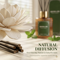 Difusor de Aromas de Lujo - Capacidad de 500 ml, Aroma Frutal, Diseño Moderno y Lujoso para una Atmósfera Relajante en el Hogar