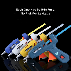 Produsen sumber 20 ~ 100W pita panas pengganti cepat mesin lem tembak dengan nosel Aluminium untuk anak-anak DIY kecantikan jahit - Product Image 4