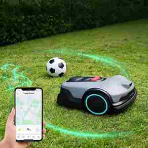 Tondeuse robot sans fil 2026 la plus vendue, disponible pour livraison rapide, navigation GPS, tonte sans bordure pour jardin BL3000 - Product Image 5
