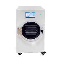 BAXIT Draagbare Vriesdroogmachine met Pomp & Elektrische Verwarming, 2-50kg Batchcapaciteit voor Vlees, Koffie, Fruit, Snacks