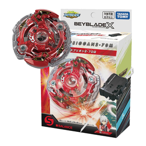 TAKARA Burst Battle Fight Toy BXG-21 BX00 Starter Storm Spriggan BAYBLADE CX-16 Start Dash Set Metal <span class=keywords><strong>BEYBLADE</strong></span> X Spin Top UX19 - Product Image 1