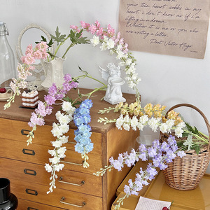 Fleurs artificielles en soie de renoncule blanches, roses et violettes pour décoration de mariage et de maison - Product Image 2