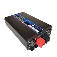Nouveau produit 2000W 3000W 4000W 5000w onde sinusoïdale pure 12v à 220v convertisseur de tension ca voiture Micro onduleur solaire onduleur