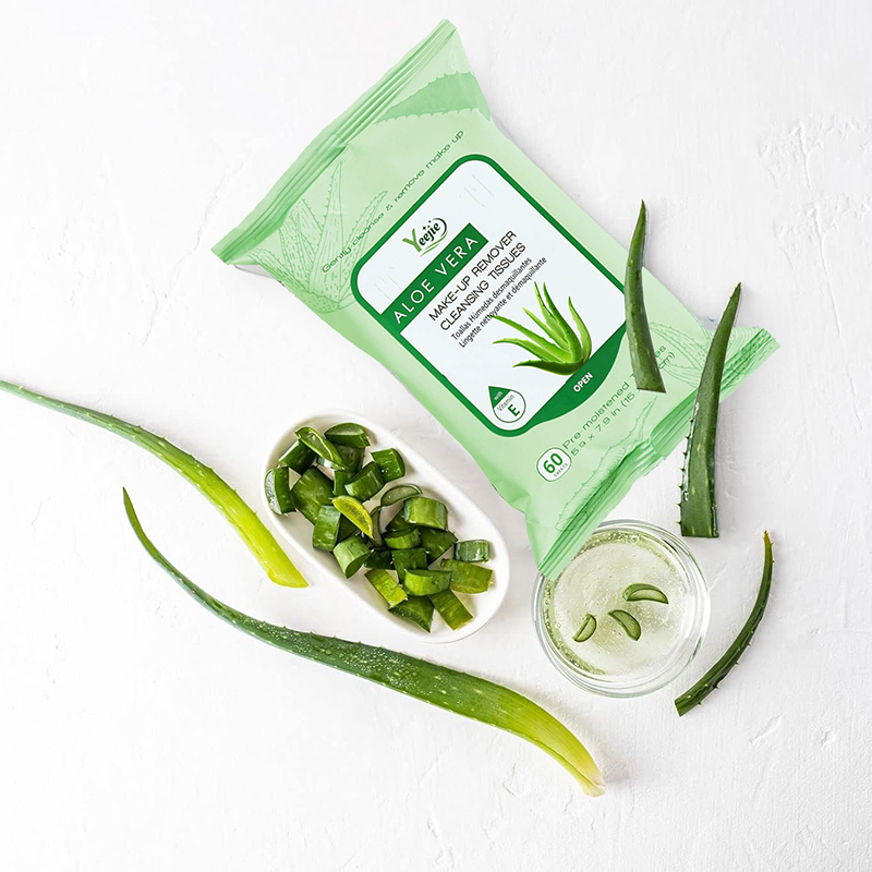 Customized Coconut Oil Sensitive Skin Makeup Cleansing Wipe