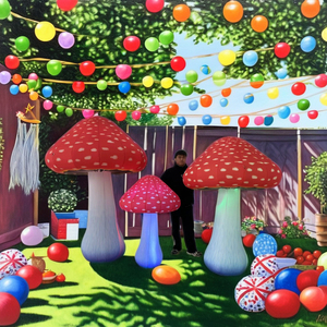 Ballon gonflable en forme de champignon publicitaire - Product Image 6