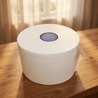 Papier toilette personnalisé en bois doux/pulpe mélangée, 24 rouleaux, 2/3/4 plis, en boîte, vente chaude, pas cher