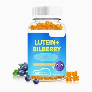 OEM de alta calidad Lutein Eye Gummies Mejor precio de fábrica 60 Gummies Suplemento alimenticio <span class=keywords><strong>Vitaminas</strong></span> No aplicable <span class=keywords><strong>para</strong></span> recién nacidos - Product Image 1