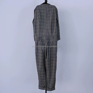 Combinaison Blazer sur Mesure à Carreaux Écossais pour Femmes - Product Image 3
