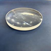 Lentille convexe de Plano en verre optique de modèle plat de quartz de transmittance élevée pour l'OEM optique de focalisation d'imagerie personnalisable