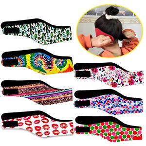 عصابة رأس من مطاط النيوبرين للسباحة للأطفال والبالغين وللجنسين بتصميم مخصص ومزودة بشعار من صانعي القطع الأصلية - Product Image 1