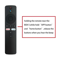 Alto Rendimiento |   Control Remoto Inalámbrico de Repuesto Personalizado BT, Control Remoto Universal para TV Box Android de Cuatro Núcleos