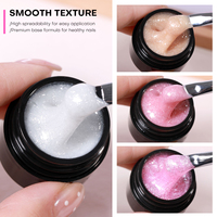 Gel de construction pour ongles pailleté 36 couleurs, sans HEMA, sans chaleur, collection de gels durs certifiés CPSR, vente en gros de gels pour ongles