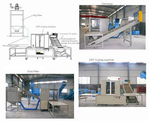 Nouvelle machine de recyclage des déchets solides Pompe à moteur à engrenages Traite rejette les déchets plastiques Démonte le moniteur CRT <span class=keywords><strong>Tube</strong></span> à rayons cathodiques Déchets - Product Image 3