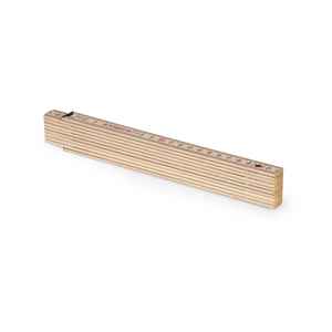 Metrie Regla de 2m Perfecta 10, Natural, con Juntas de Acero - Product Image 3