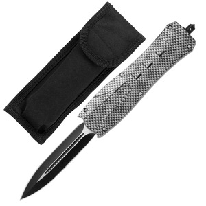Mini cuchillo de utilidad de supervivencia táctico de campo para autodefensa al aire libre Camping bolsillo fruta Clip cuchillo con borde doble hoja - Product Image 4