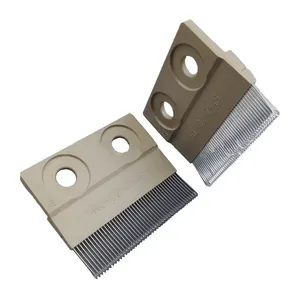 Bloque guía de bloque de plástico para piezas de máquina de ganchillo MULLER Máquina de deformación de bloque de aguja Muller