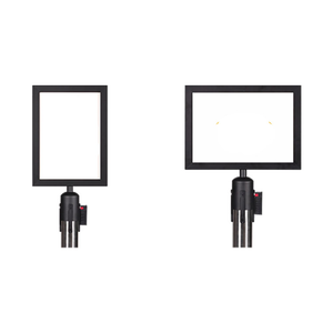 ขาตั้งป้ายแบบยืดหดได้สำหรับสนามบิน ขายส่ง พร้อมที่ใส่ป้ายขนาด A3 A4 - Product Image 2