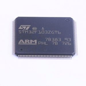 ไมโครคอนโทรลเลอร์ 32 บิต STM32F ARM Cortex M3 RISC หน่วยความจำแฟลช 1024KB แรงดันไฟฟ้า 2.5V/3.3V 144 พิน LQFP แบบถาด - ถาด STM32F103ZGT6 - Product Image 1