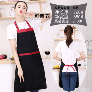 Không thấm nước PE Tạp Dề nhà bếp tùy chỉnh khách sạn bồi bàn ăn nhà hàng đồng phục Thiết kế cho nhân viên in Tạp dề đầu bếp - Product Image 2