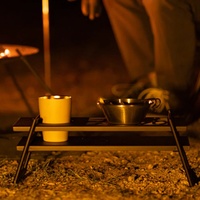 ENJOY Factory ODM OEM Aluminium Camping Coffee Accessories Outdoor Verser Over and Chill Set
